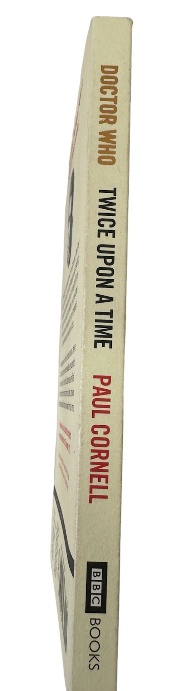Doctor Dr Who Twice Upon A Time BBC Target Paperback Novel 2018 By Paul Cornell - Autographed By The Author