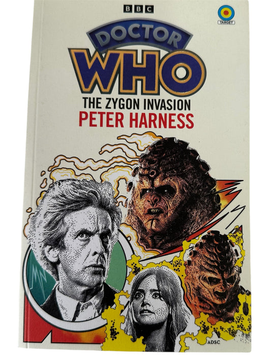 Doctor Dr Who The Zygon Invasion BBC Target Paperback Novel 2023 By Peter Harness.