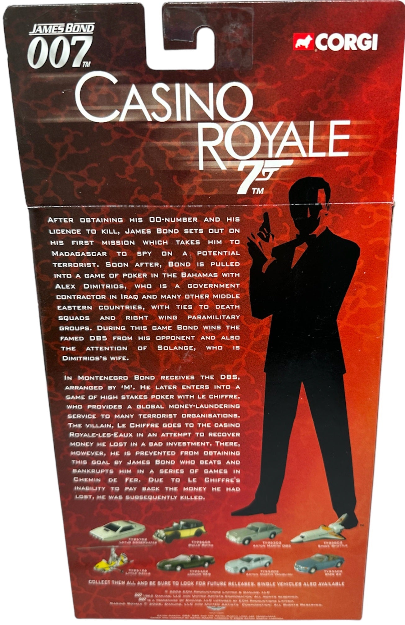 Vintage 2006 Corgi James Bond Casino Royale Set Of 2 1/50 Scale