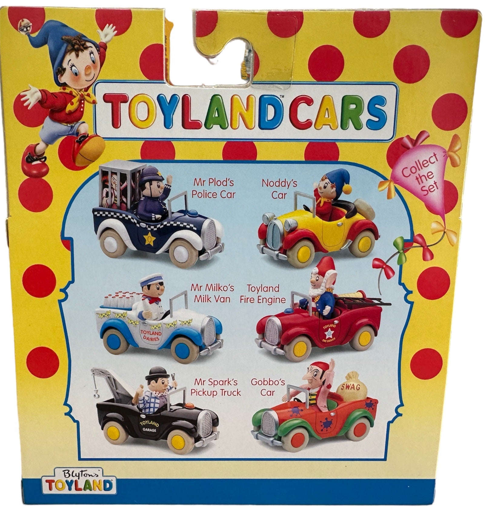 Vintage 2000 Corgi Noddy In Toyland Noddys Car Die-Cast Model With Nod ...