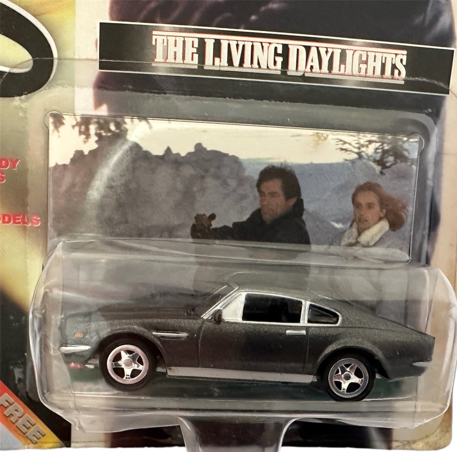 Vintage 1999 Corgi James Bond 007 - The Living Daylights - Aston