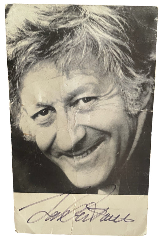 Vintage 1972 Dr Who Jon Pertwee Genuine Autograph Photograph From A Personal Appearance On June 24th 1972 - Ultra Rare
