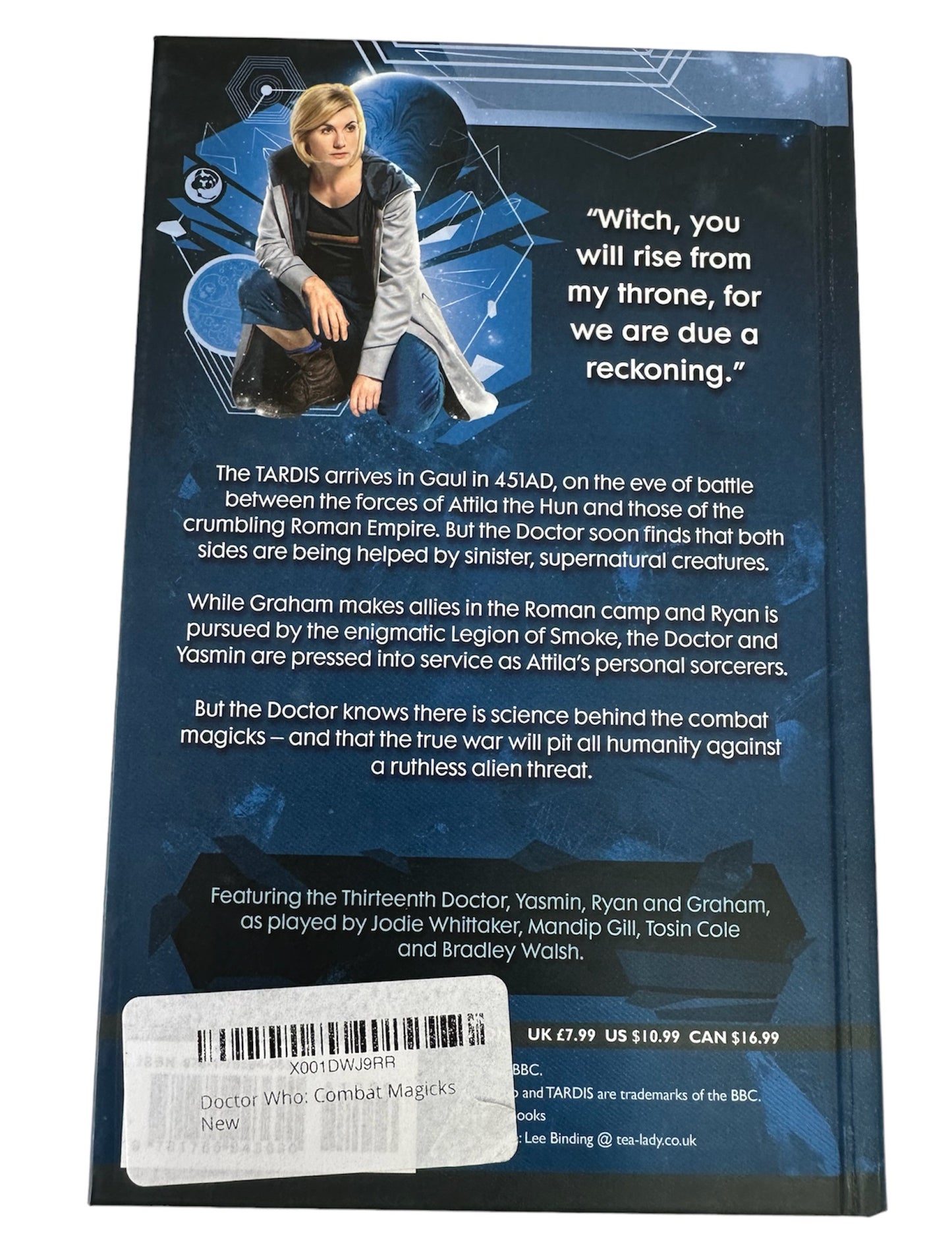 Doctor Dr Who Combat Magicks BBC Books Hardback Novel 2018 By Steve Cole