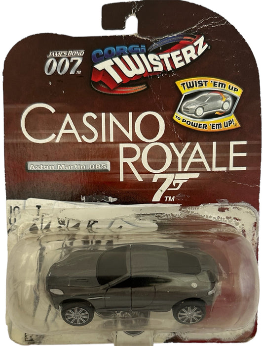 Vintage Corgi 2006 James Bond 007 Casino Royale Aston Martin DBS Twisterz - Shop Stock Room Find
