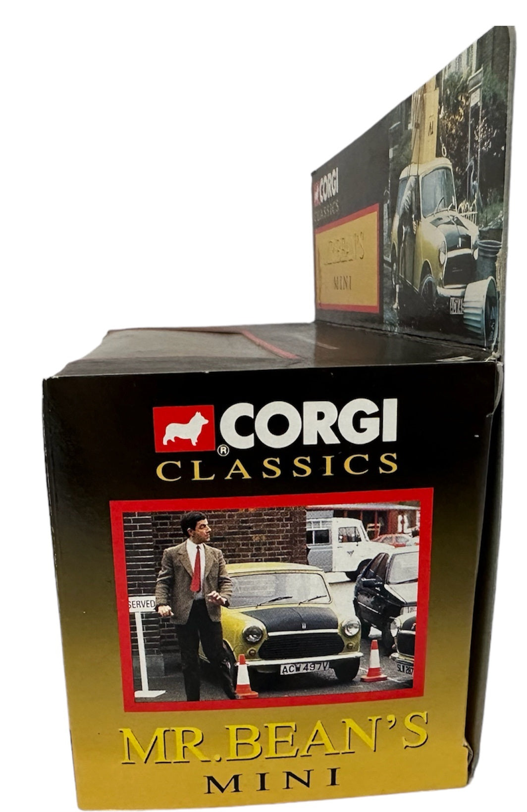 Vintage Corgi Classic's 1996 Mr Bean's Mini Die Cast Replica