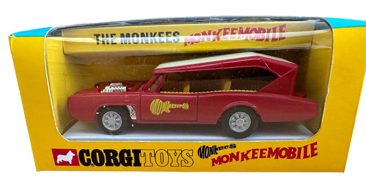 Vintage Corgi 2001 The Monkees MonkeeMobile - Diecast Scale Replica Model Vehicle - Corgi No. CC52405 In A Reproduction No. 277 Box - Former Shop Display Model