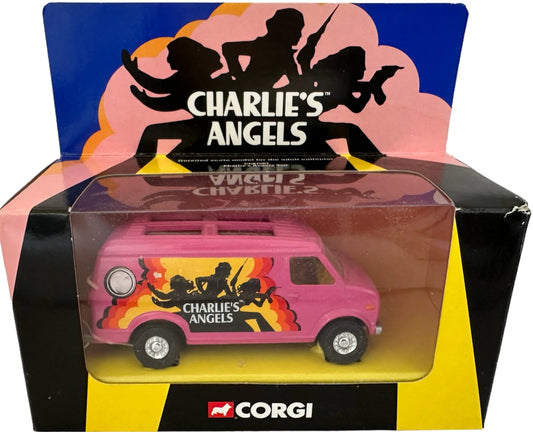 Vintage Corgis 2001 Charlies Angels Custom Chevy Van Die Cast Vehicle Replica Number CC87501 - Mint In Original Box