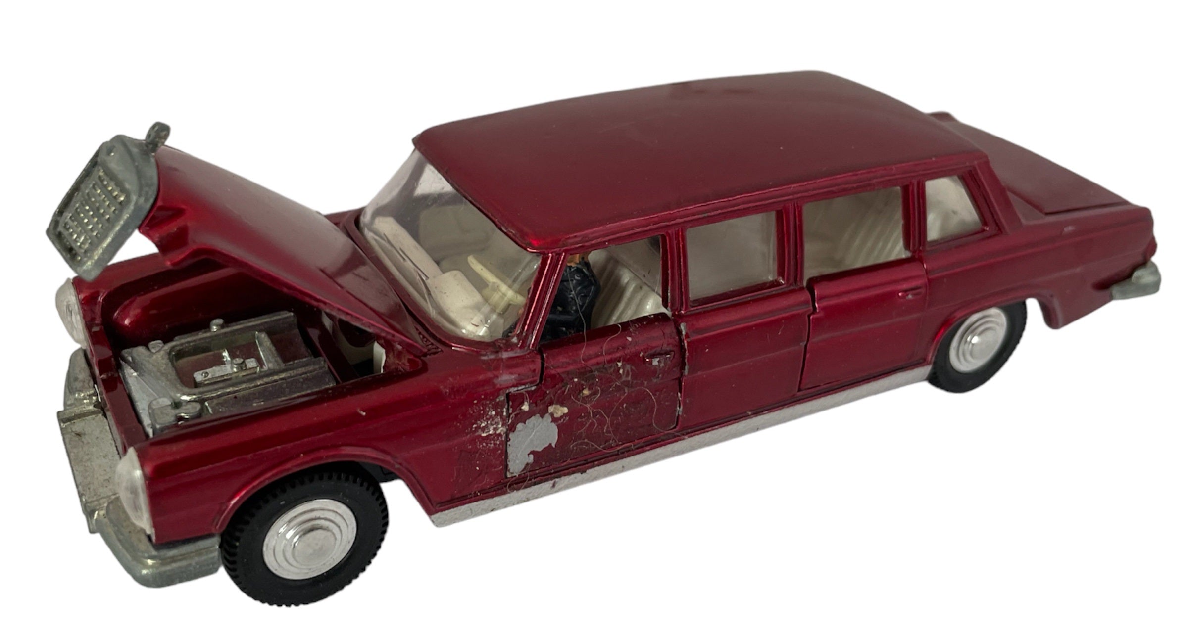 Vintage Dinky Toys 1964, No. 1281/43 Scale Die-Cast Mercedes