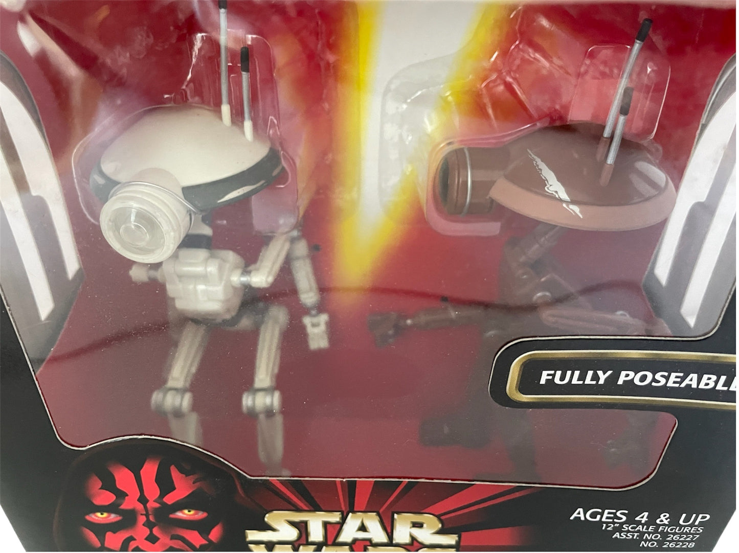 Vintage 1998 Star Wars Episode 1 Pit Droids 12 Inch Scale Action Figure Set - Brand New Factory Sealed Shop Stock Room Find