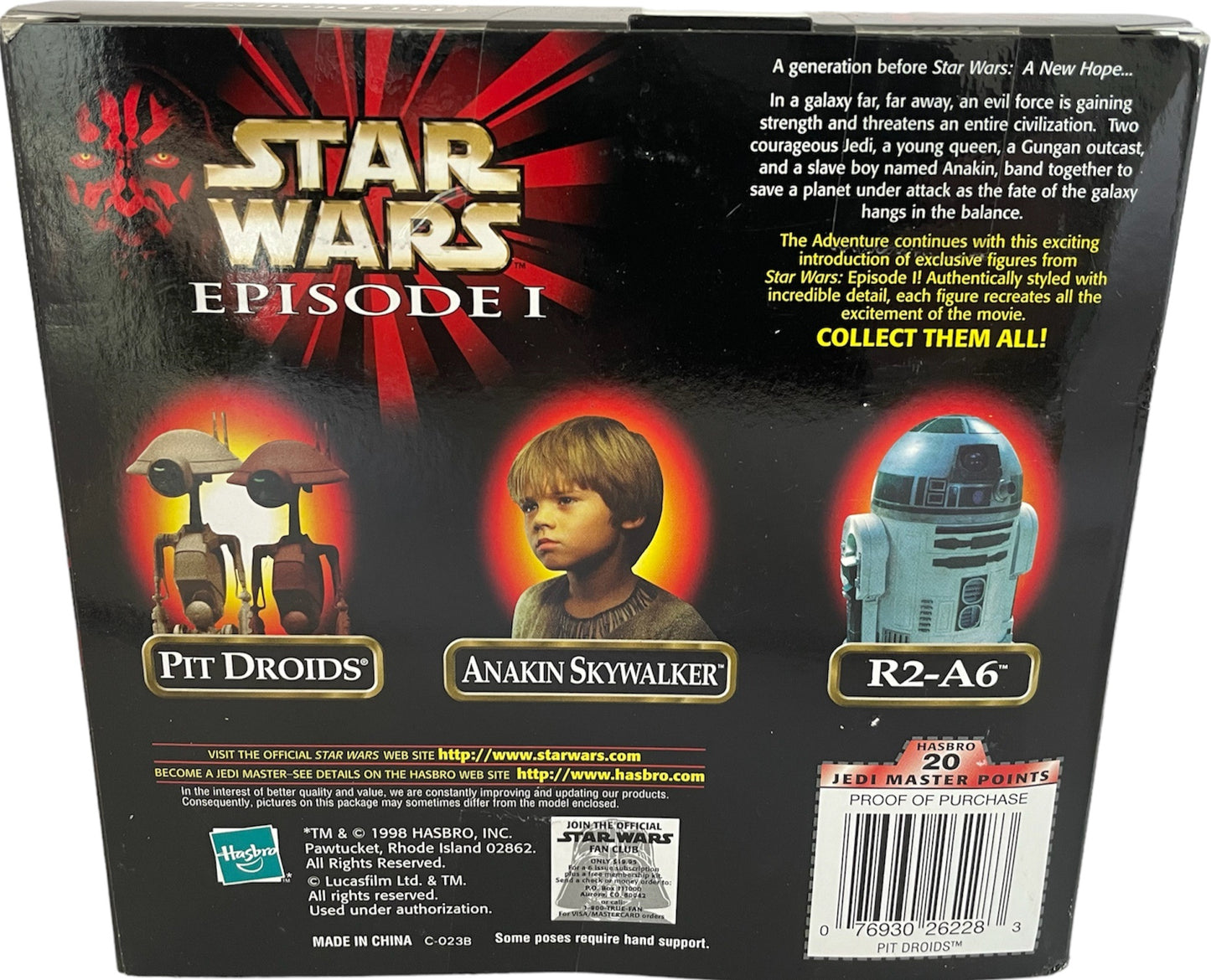 Vintage 1998 Star Wars Episode 1 Pit Droids 12 Inch Scale Action Figure Set - Brand New Factory Sealed Shop Stock Room Find