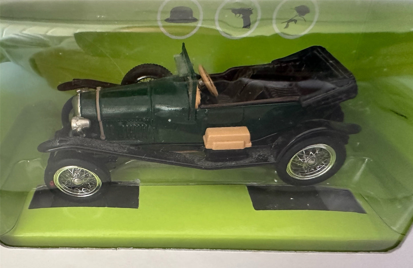 Vintage 1998 Corgi Classics The Avengers Original Steed's Vintage Green Bentley 1:43 Scale Die Cast Model With Metal John Steed Figure - Shop Stock Room Find