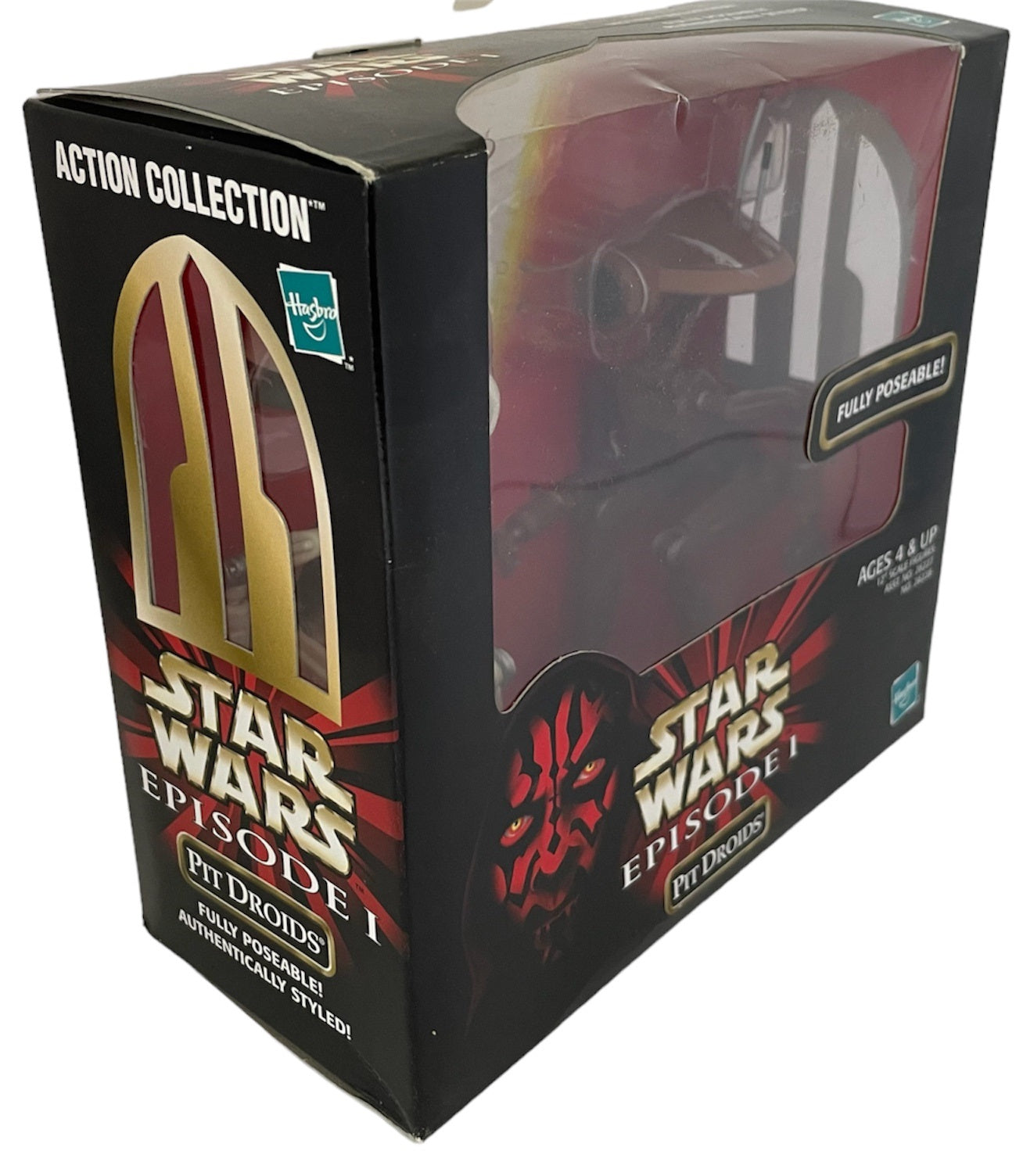 Vintage 1998 Star Wars Episode 1 Pit Droids 12 Inch Scale Action Figure Set - Brand New Factory Sealed Shop Stock Room Find