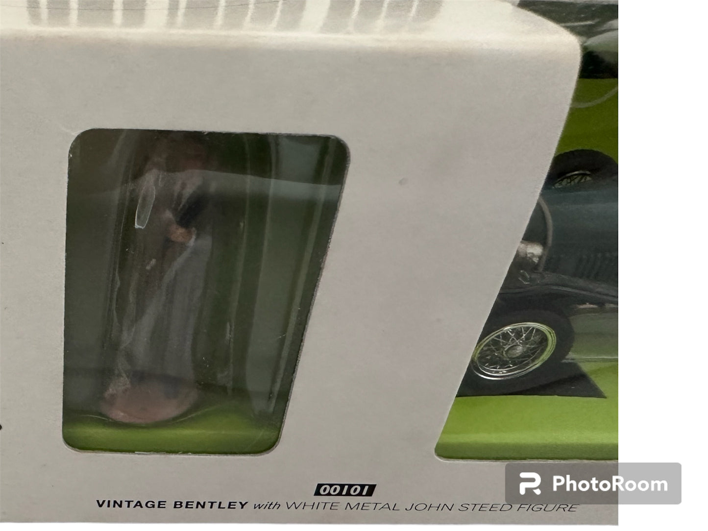 Vintage 1998 Corgi Classics The Avengers Original Steed's Vintage Green Bentley 1:43 Scale Die Cast Model With Metal John Steed Figure - Shop Stock Room Find