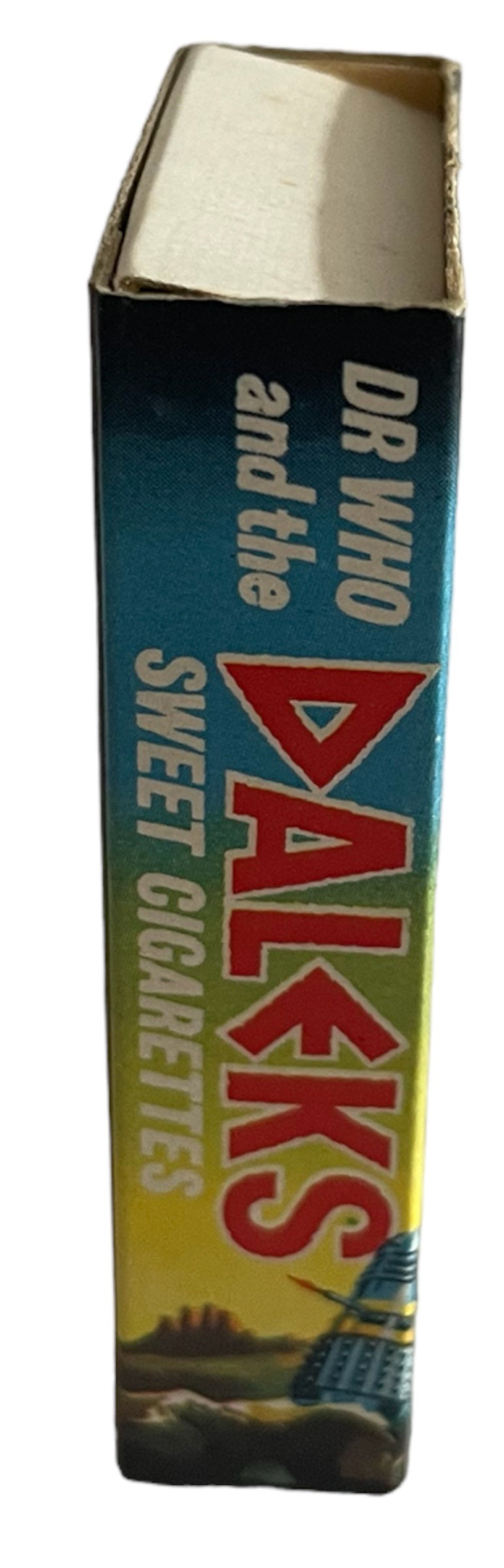 Vintage Ultra Rare 1964 Dr Who And The Daleks Sweet Cigarette Empty Box By Cadet Sweets - Fantastic Condition Ultra Rare Item