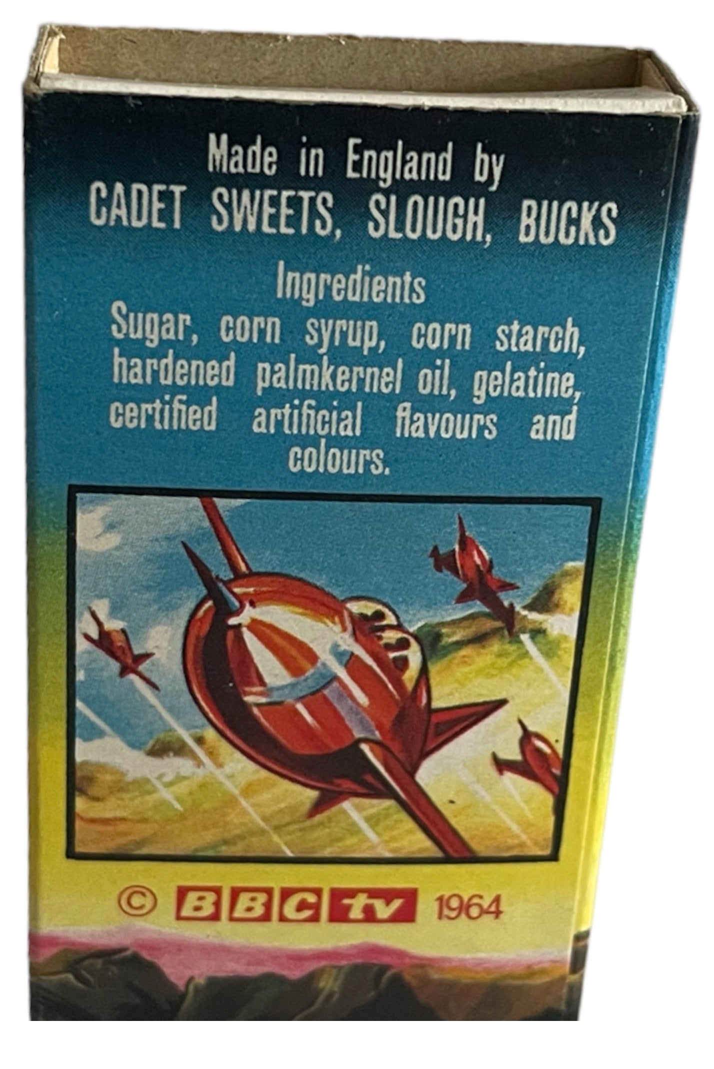 Vintage Ultra Rare 1964 Dr Who And The Daleks Sweet Cigarette Empty Box By Cadet Sweets - Fantastic Condition Ultra Rare Item