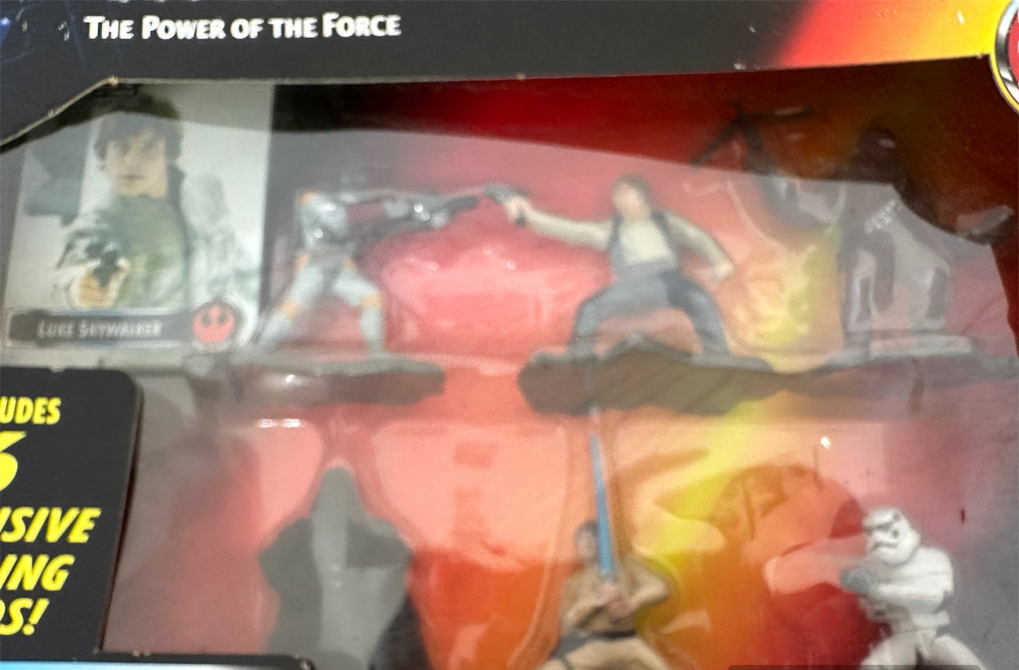 Vintage Kenner 1995 Star Wars The Original Trilogy 2 1/2 Inch Die Cast Metal Six Figure Pack - Brand New Factory Sealed Shop Stock Room Find