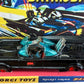 Vintage Corgi 1966 First Release Rocket Firing Batmobile Diecast Replica Vehicle With Mini Figures Number 267 - Boxed With Display Plinth