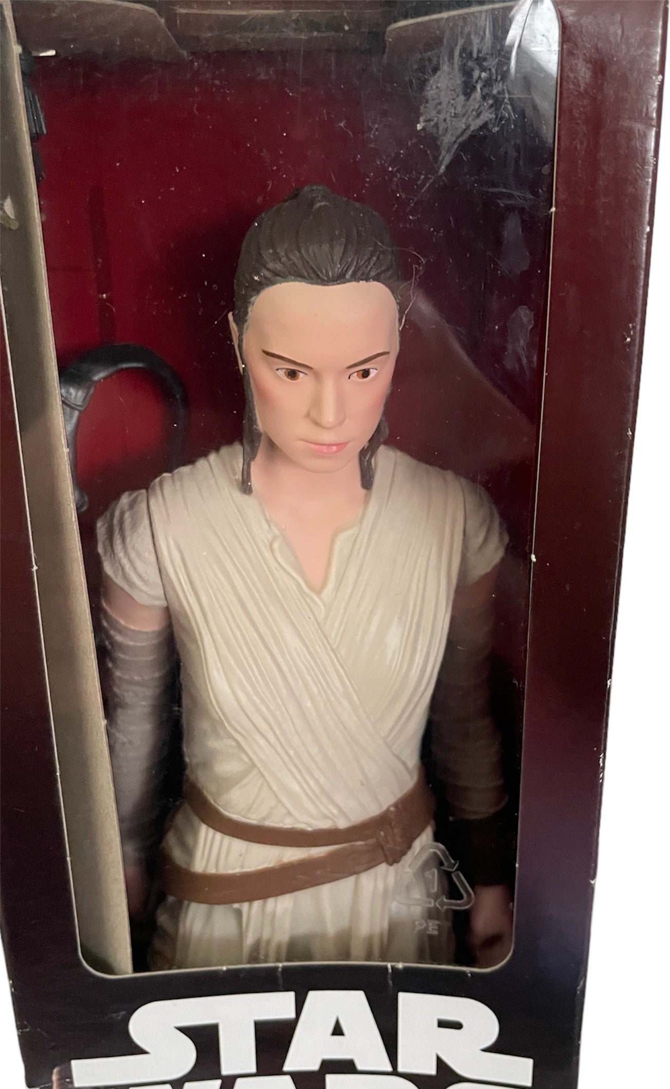 Vintage 2015 Star Wars Episode VII The Force Awakens Hero Series Deluxe 12-Inch Rey Of Jakku Action Figure - Brand New Factory Sealed Shop Stock Room Find