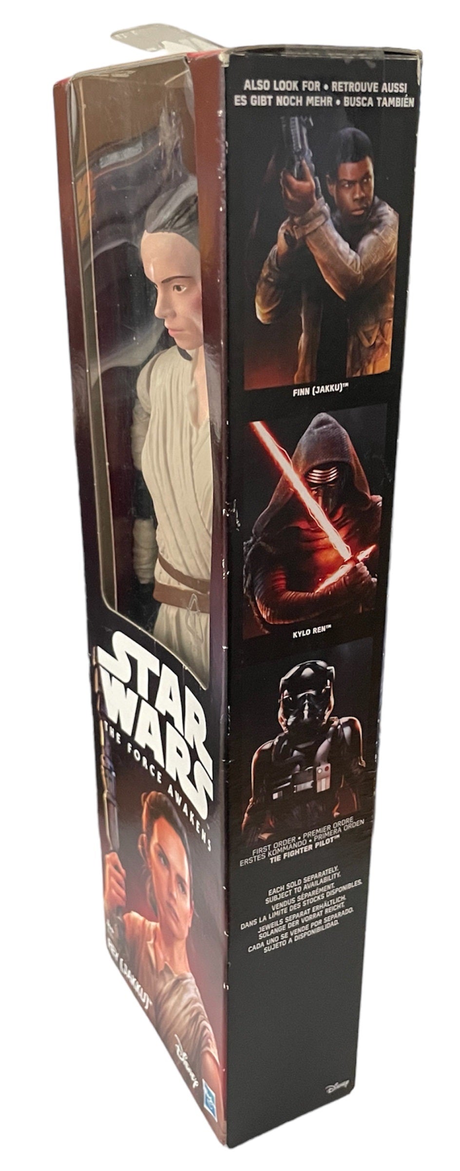 Vintage 2015 Star Wars Episode VII The Force Awakens Hero Series Deluxe 12-Inch Rey Of Jakku Action Figure - Brand New Factory Sealed Shop Stock Room Find