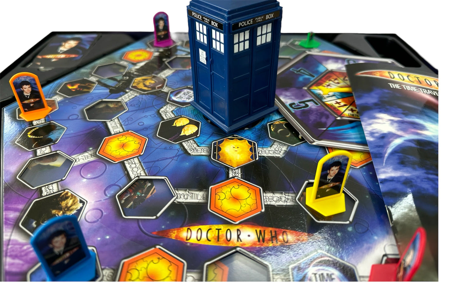 Vintage 2006 Doctor Dr Who The Time Travelling Action Board Game - Former Shop Counter Display Item