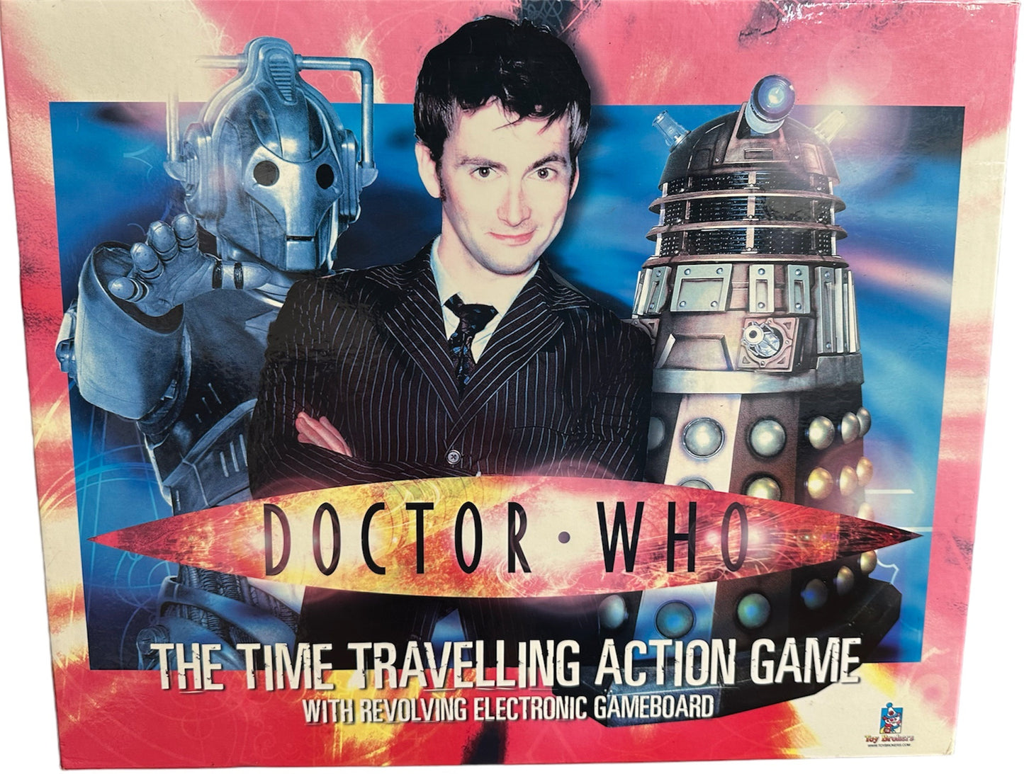 Vintage 2006 Doctor Dr Who The Time Travelling Action Board Game - Former Shop Counter Display Item