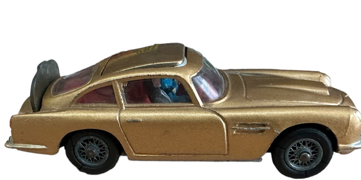 Vintage 1966 Special Agent 007 James Bond Aston Martin DB5 Corgi Diecast 261 Replica Model Vehicle - Very Good Condition In The Original Box
