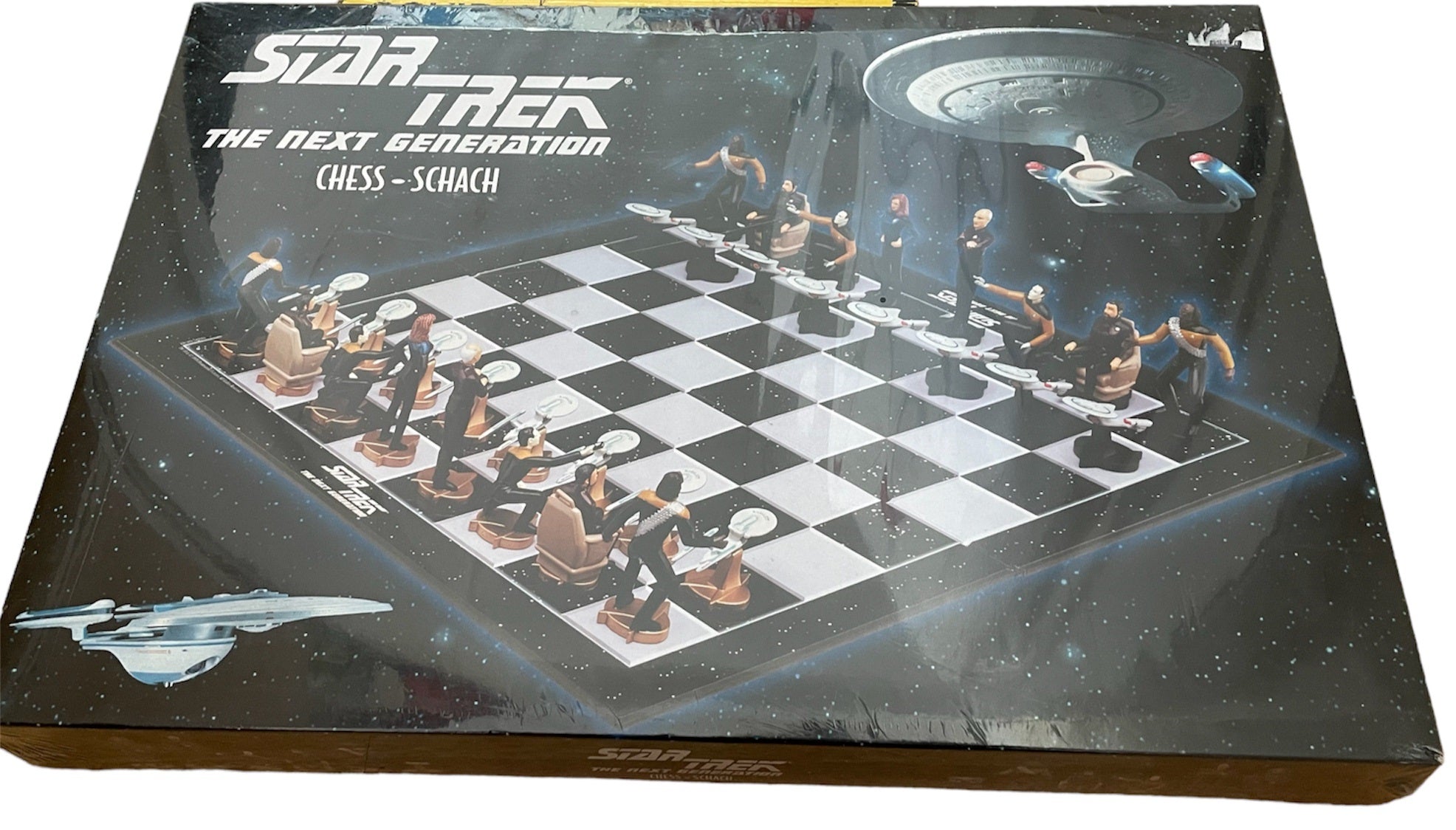 【希少】1999年STAR TREK 未使用　チェスセット Vintage 1999 Star Trek The Next Generation Chess Set - Factory