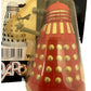 Vintage Dapol 1987 Doctor Dr Who Red And Gold Dalek Action Figure - Mint On Card - Shop Stock Room Find