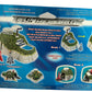 Vintage Bandai 2004 Gerry Andersons Thunderbirds Tracy Island Secret Base - 2 In 1 Playset Thunderbird 1 &amp; Thunderbird 3 Base Playsets - Factory Sealed Shop Stock Room Find