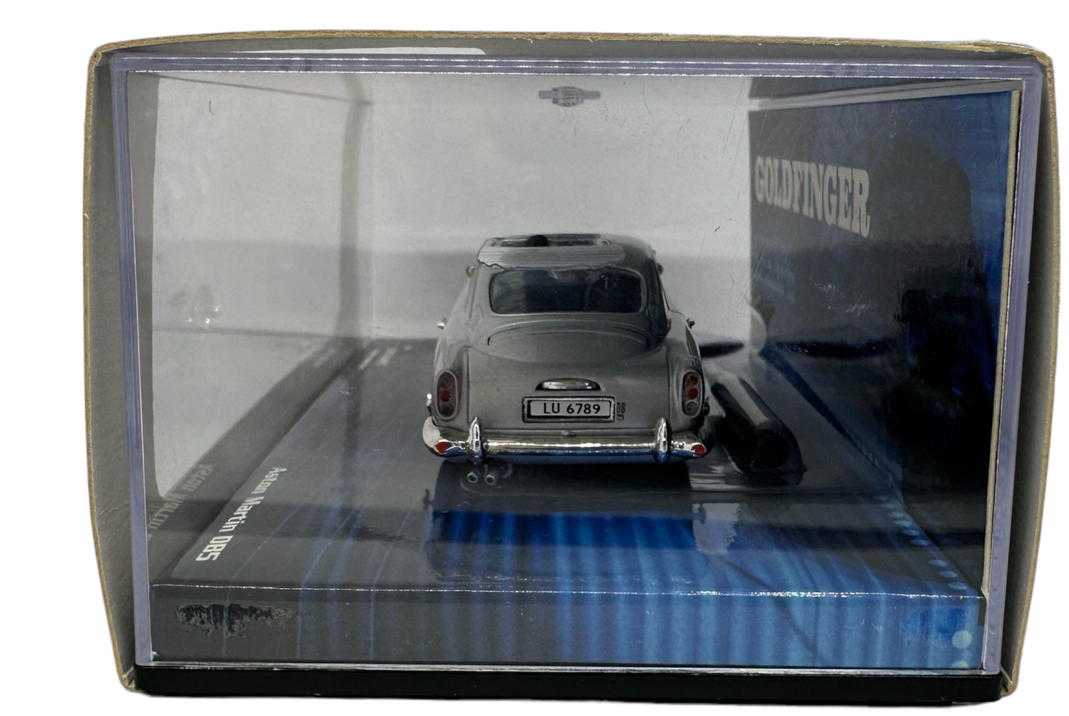 Vintage 2006 The Mini Champs Bond Collection Gold Fingers Aston
