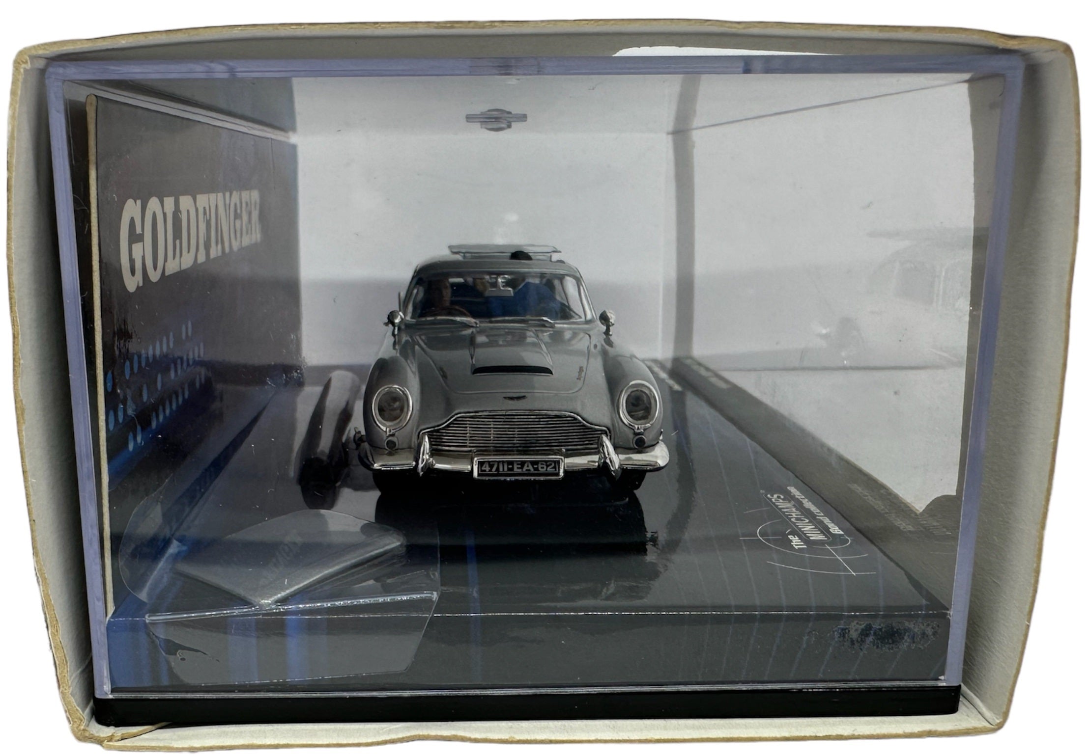 Vintage 2006 The Mini Champs Bond Collection Gold Fingers Aston