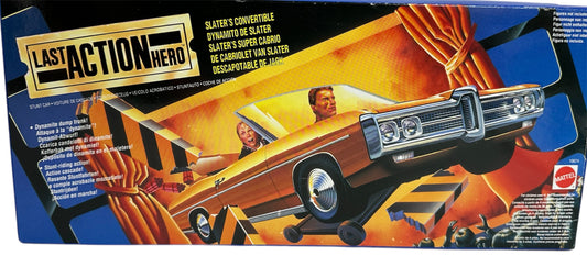 Vintage 1993 The Last Action Hero Jack Slaters Convertible Stunt Car - Brand New Factory Sealed Shop Stock Room Find