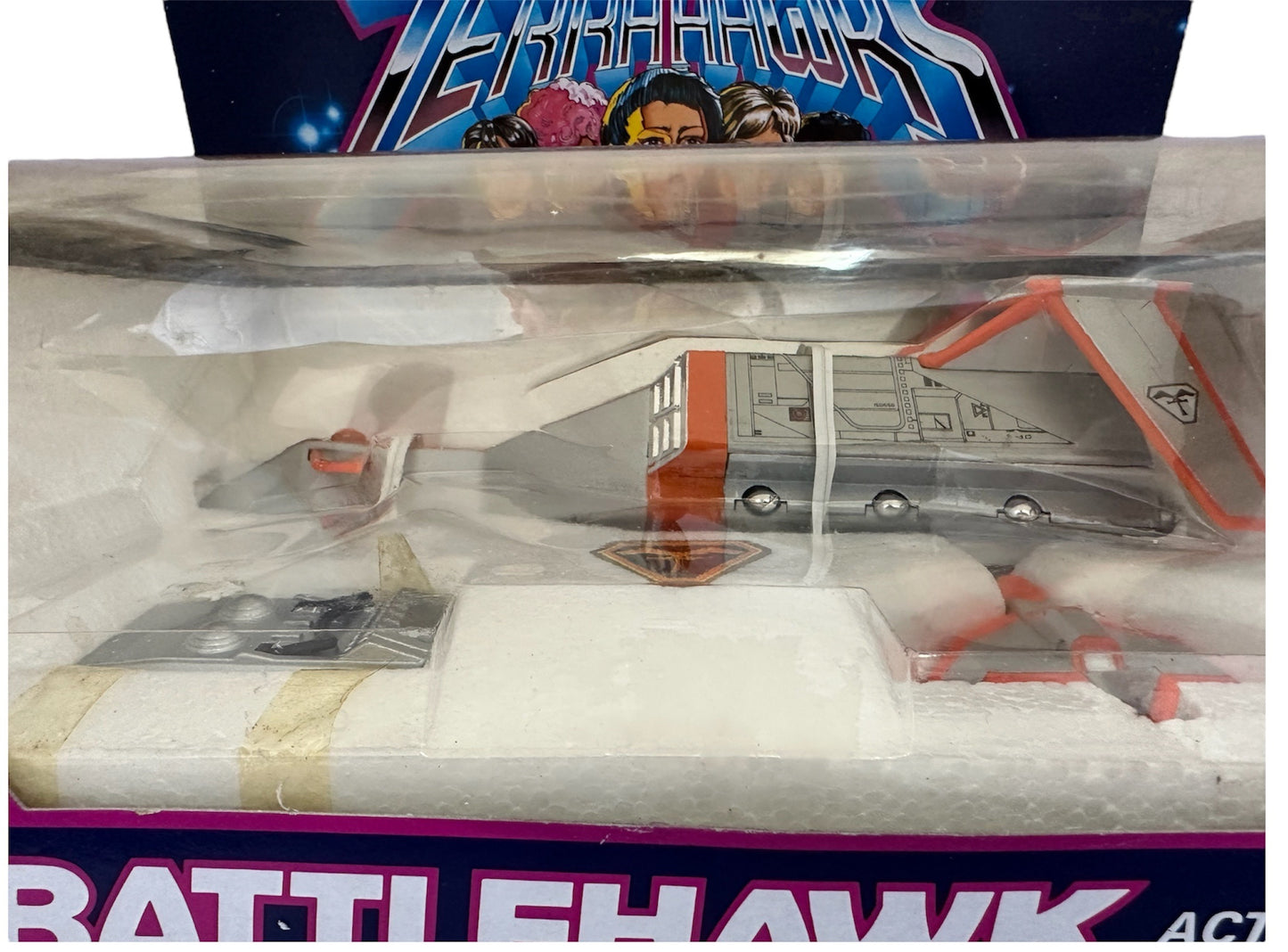 Vintage Bandais 1983 Gerry Anderson &amp; Christopher Burrs Terrahawks BattleHawk Action Model - In The Original Box - Shop Stock Room Find