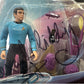 Vintage Playmates 1997 Star Trek Warp Factor Series Dr. Julian Bashir Action Figure In Classic Uniform - Autographed By Alexander Siddig - Ultra Rare And Factory Sealed