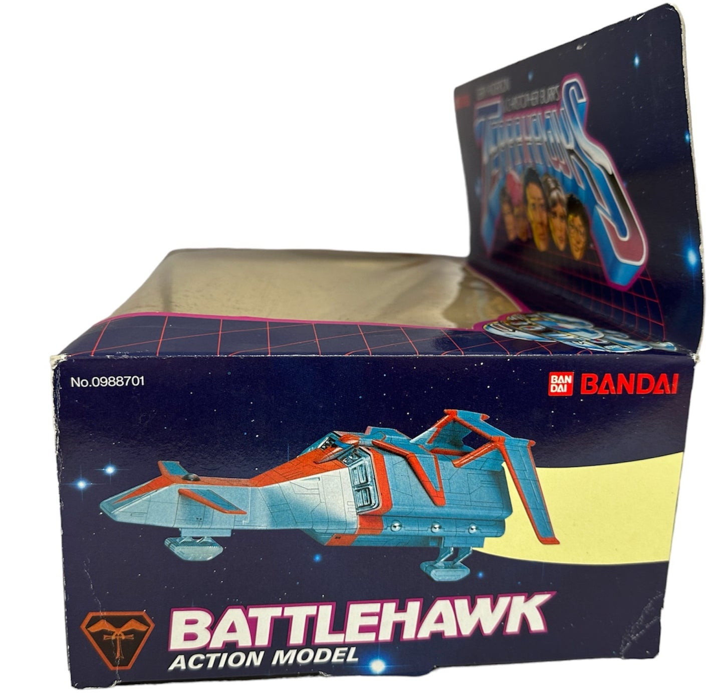 Vintage Bandais 1983 Gerry Anderson &amp; Christopher Burrs Terrahawks BattleHawk Action Model - In The Original Box - Shop Stock Room Find