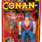 Vintage 1993 Conan The Adventurer - Greywolf 8 Inch Collectors Series Action Figure With Motorized Cyclone Power Punch Action - Factory Sealed Shop Stock Room Find