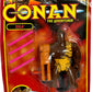Vintage 1993 Conan The Adventurer - Zula 8 Inch Collectors Series Action Figure With Motorized Dart Firing Crossbow - Brand New Factory Sealed Shop Stock Room Find