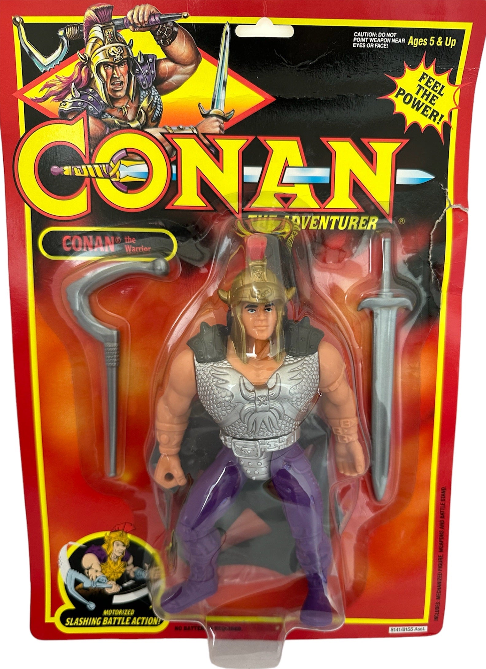 Vintage 1993 Conan The Adventurer - Conan The Warrior 8 Inch
