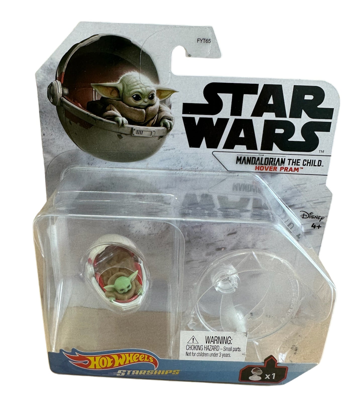 Star Wars Hot Wheels 2020 The Mandalorian - The Child With Hover Pram - Brand New Factory Sealed