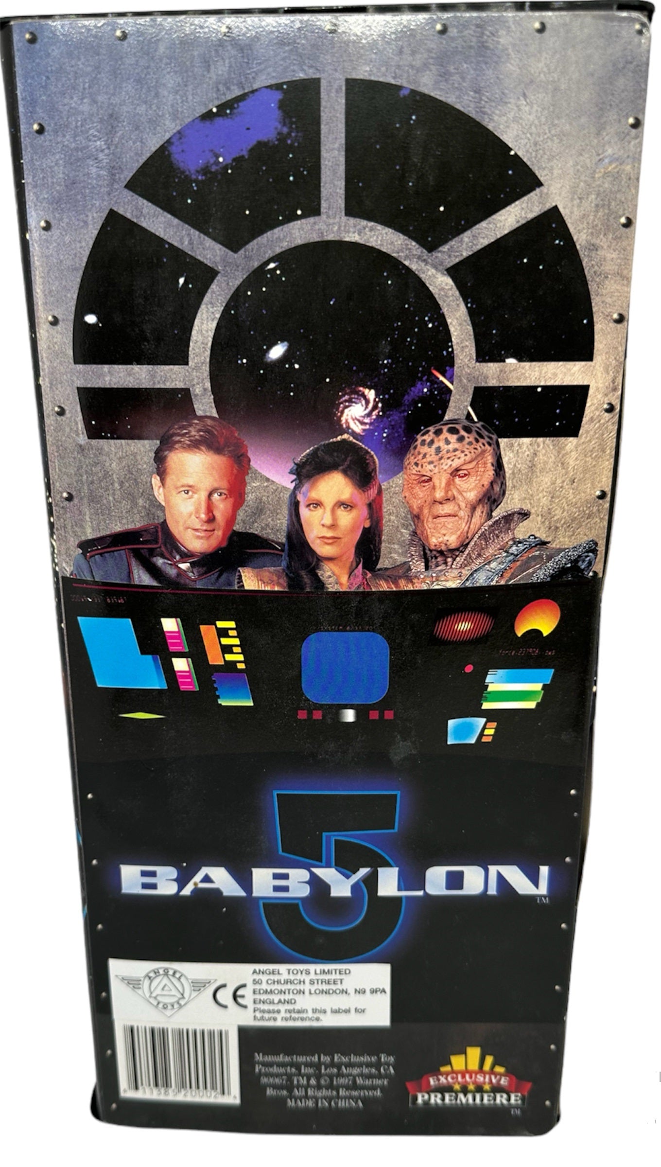 Vintage Exclusive Premieres 1997 Babylon 5 Limited Edition Numbered Series- Ambassador G'Kar 9 Inch Action Figure - Brand New Factory Sealed Shop Stock Room Find