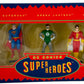 Vintage 1993 DC Comics Classic Super Heroes Die Cast Metal Figurines Box Set 1 Of 5 Super Heroes - Factory Sealed Shop Stock Room Find