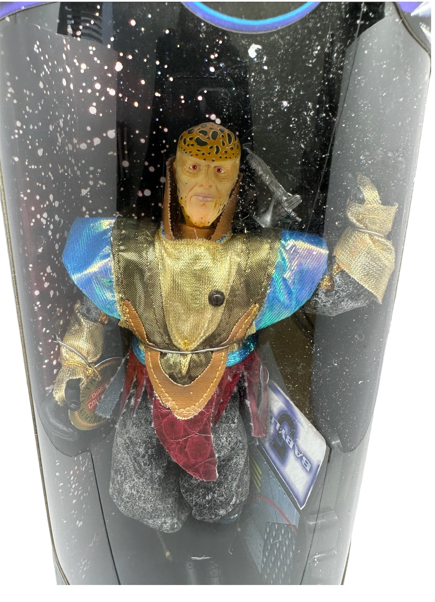 Vintage Exclusive Premieres 1997 Babylon 5 Limited Edition Numbered Series- Ambassador G'Kar 9 Inch Action Figure - Brand New Factory Sealed Shop Stock Room Find