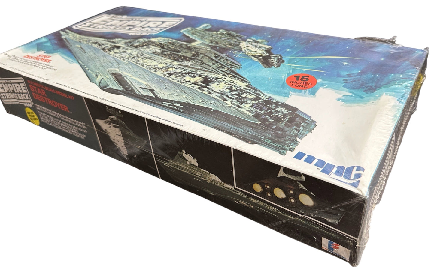 Vintage MPC/FD 1980 Ultra Rare Star Wars The Empire Strikes Back Imperial Forces Star Destroyer Scale Model Kit - Factory Sealed Shop Stock Room Find