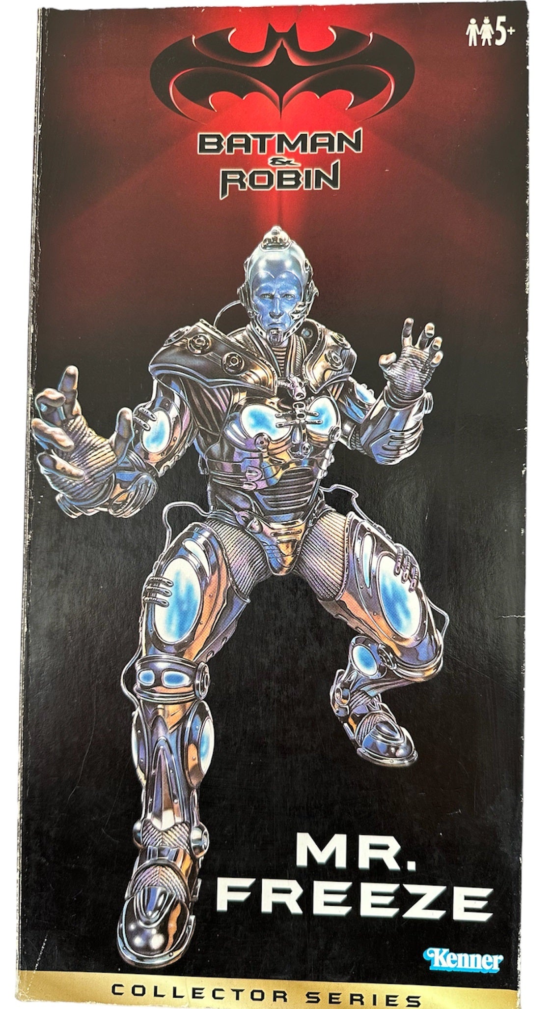 Vintage Kenner 1997 Batman & Robin Mr Freeze 12 Inch Special Edition Collector Series Action Figure - Shop Stock Room Find