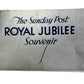 Vintage 1935 - The Sunday Post - Royal Silver Jubilee Souvenir Booklet - 25 Years Of Historic Events - Very Good Condition Very Very Rare Item