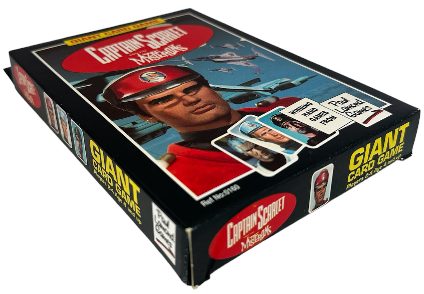 Vintage PL Games 1993 Gerry Andersons Captain Scarlet And The Mysterons Giant Card Game - Shop Stock Room Find