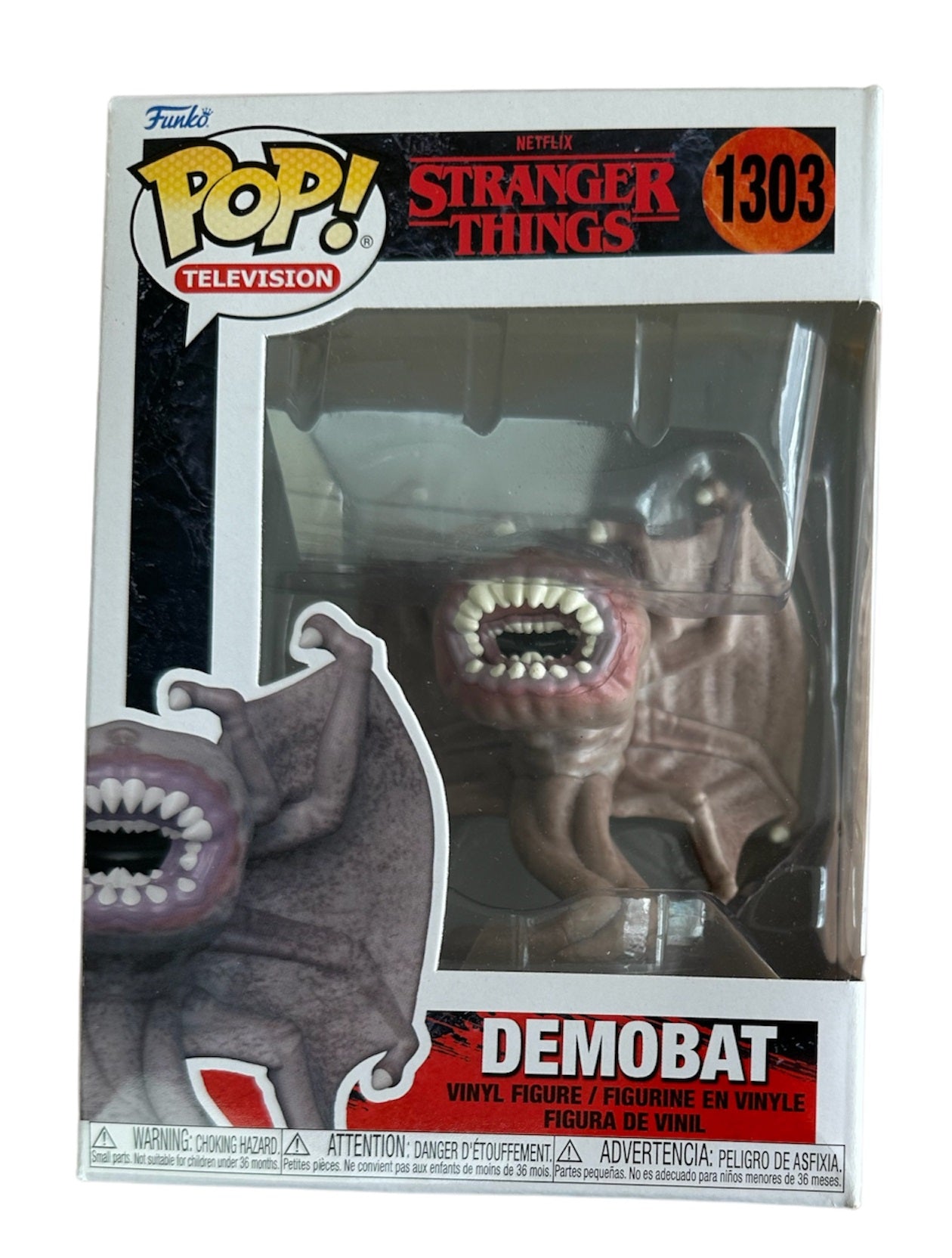 POP! Television 2022 Stranger Things Funko Pop Vinyl Figures - Demobat No. 1303 Vinyl Figure - Brand New Shop Stock Room Find