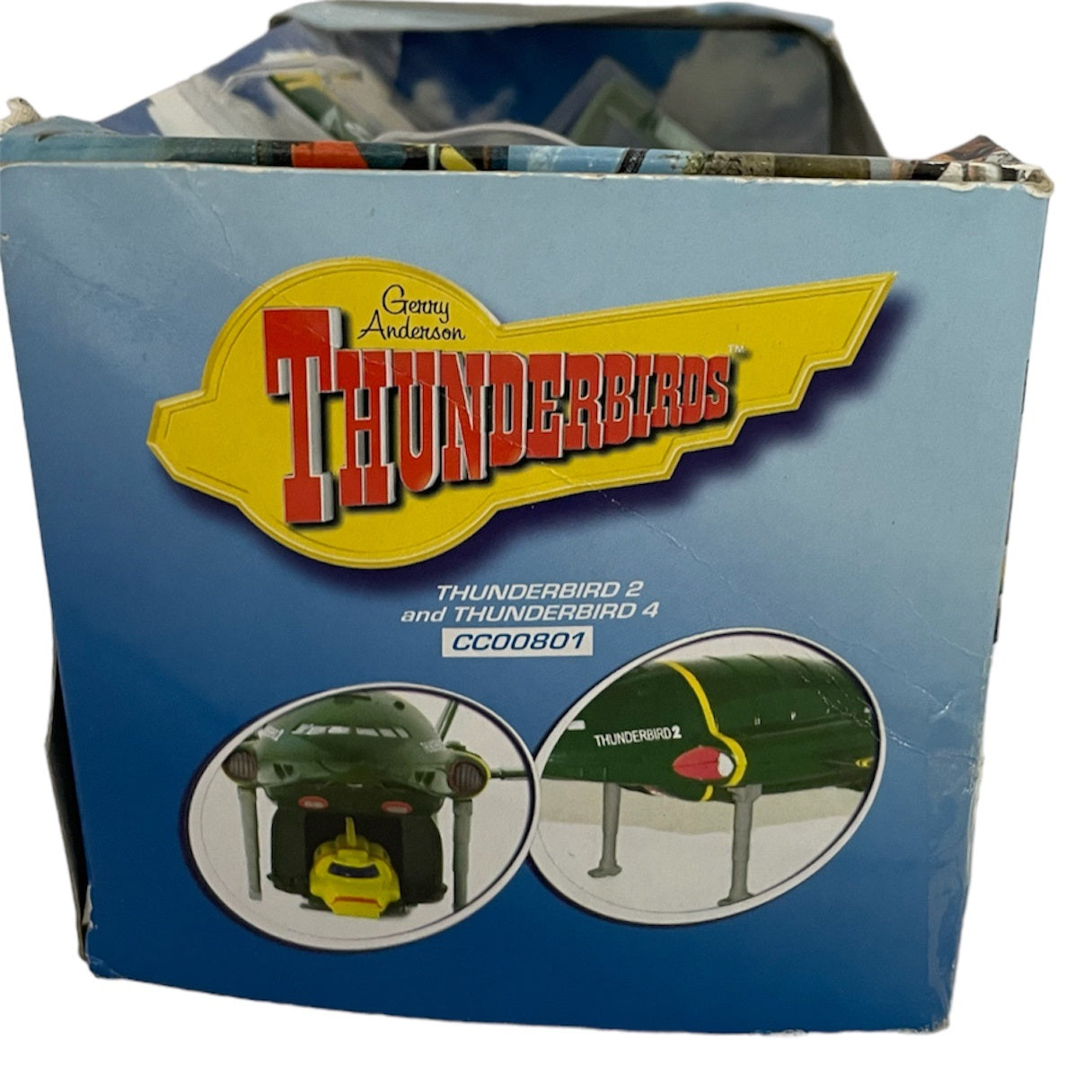 Vintage Corgi 2005 Gerry Andersons Thunderbirds 40th Anniversary DieCast Vehicle Set - Thunderbird 2 With Thunderbird 4 - Factory Sealed Shop Stock Room Find.