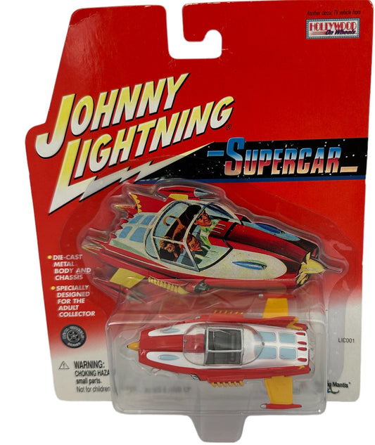 Vintage Johnny Lightning 2001 Gerry Andersons Adult Collectors Limited Edition Classic Supercar Die Cast Model Replica - Brand New Factory Sealed Shop Stock Room Find