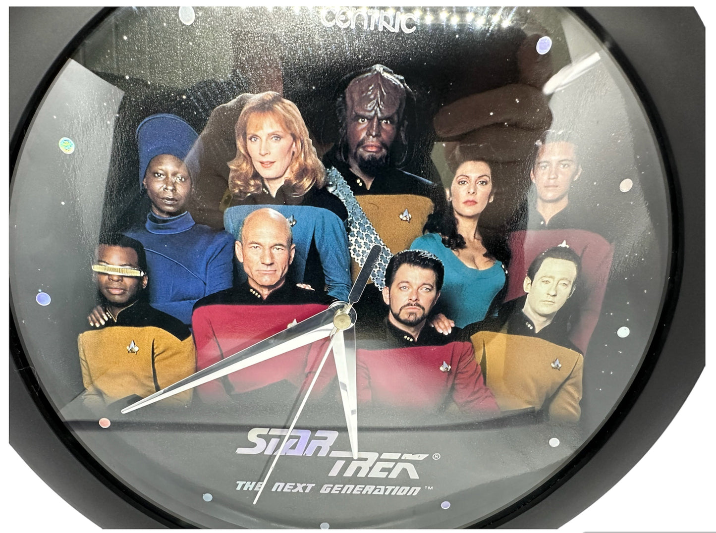 Vintage Centric 1992 Star Trek The Next Generation Crew Wall Clock - Shop Stock Room Find